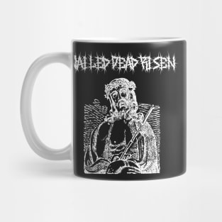 Death Metal Passion Of The Christ Nailed Dead Risen Impending Doom Mug